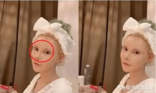 第一真人芭比迪丽拉素颜让人意外，但是妆后真的惊艳，还是带妆吧