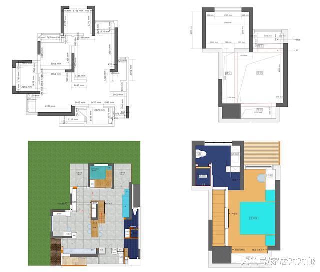 124㎡底樓“奇葩戶型”，裝出別墅范！客廳設計實用極了，曬曬全屋