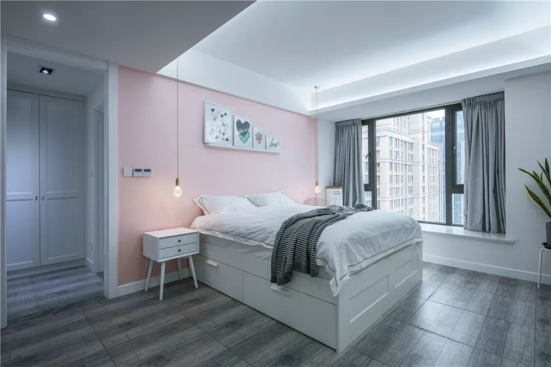 126㎡现代北欧，客厅没主沙发，简约舒适的居住家