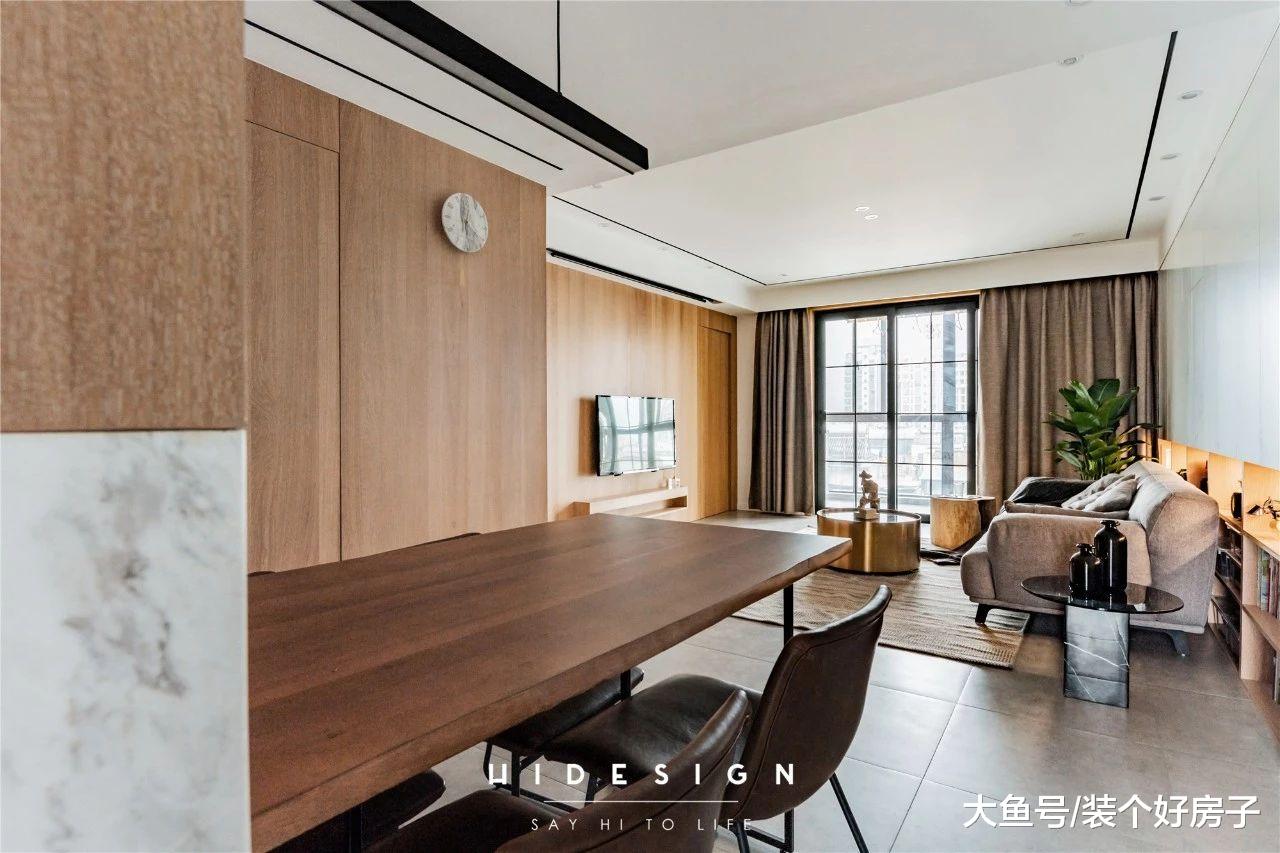 合理利用每1㎡，她100㎡的家原地多出20㎡，2室变3室，还有超大岛台餐桌！