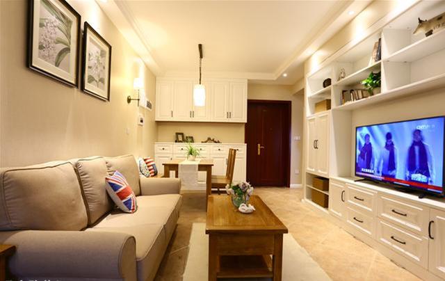 新房装修美式风格，花费17万，一切都好看，除了柜子颜色！