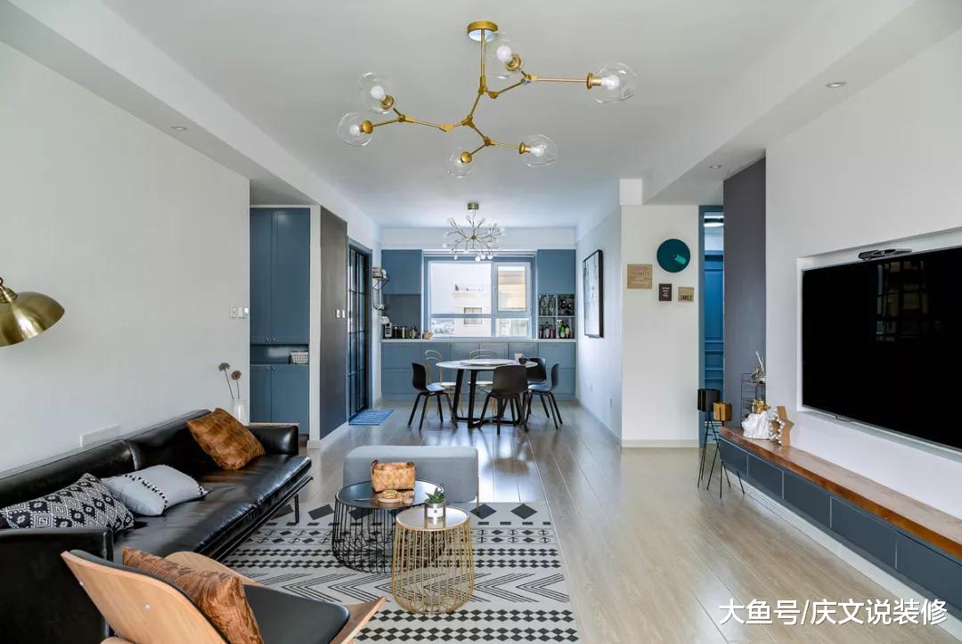 北欧风和复古系碰撞，惊艳了这个家