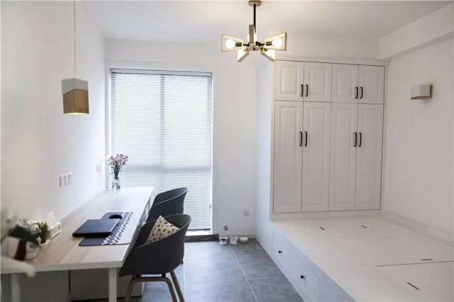 简约清新小格调之家，餐厅与厨房之间这样设计，实用又好看！