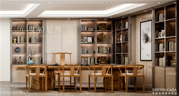 新中式家居风格：茶室也轻奢