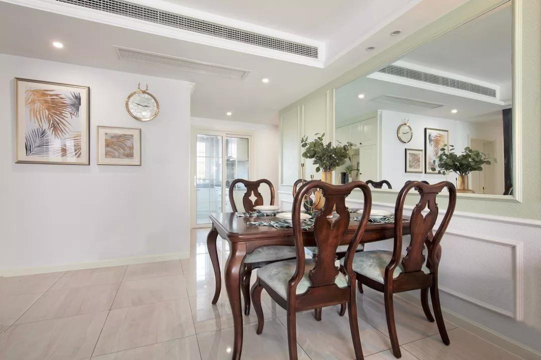 美式简约风设计，空间层次感超强，同时又不缺质感！