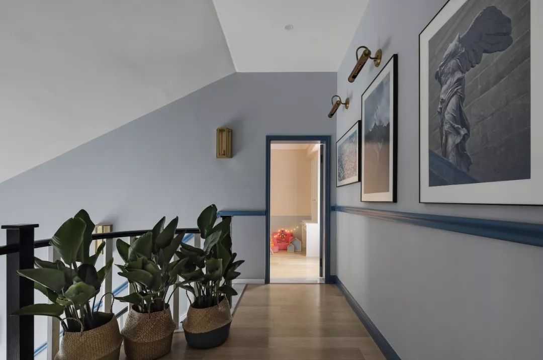 178㎡现代混搭，安静优雅蓝色调，舒缓华丽的气质