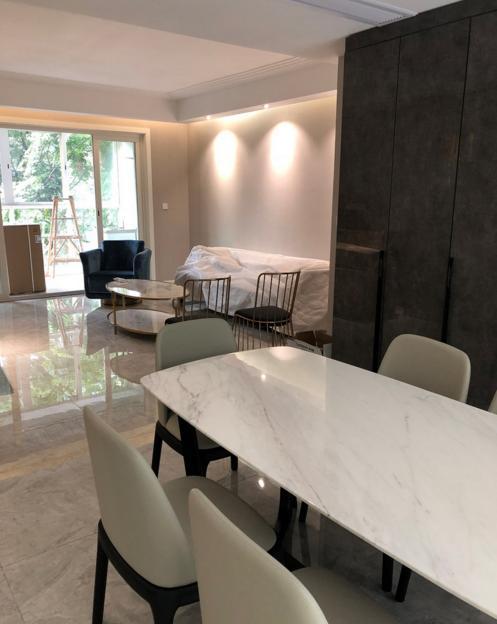 狠下心换一套160㎡大房子，电视墙就花了大几万，玄关无人能敌！