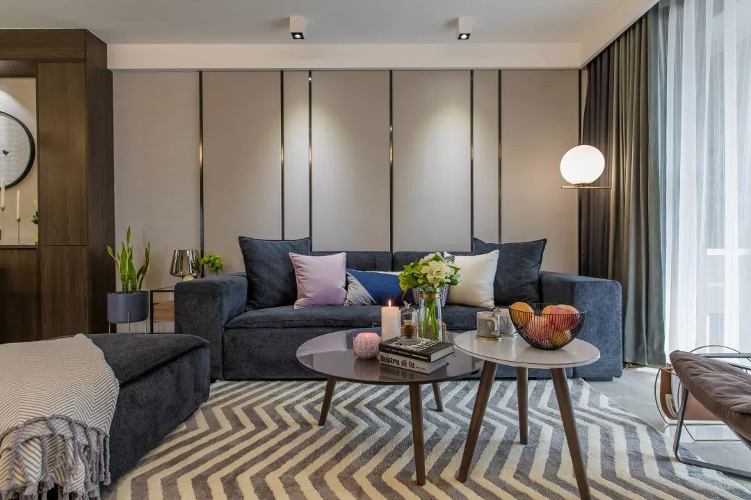 100㎡现代轻奢风，单身年轻男子的最爱！