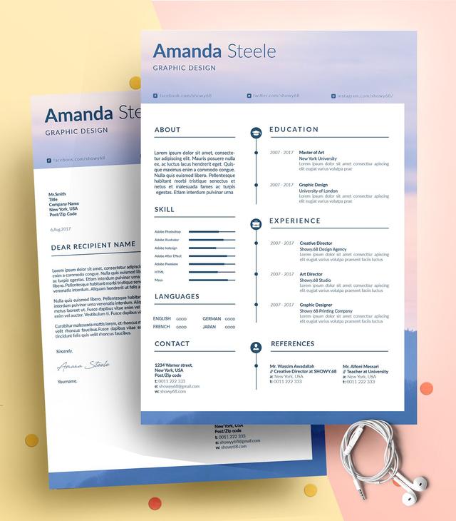 简历设计欣赏！有条不紊