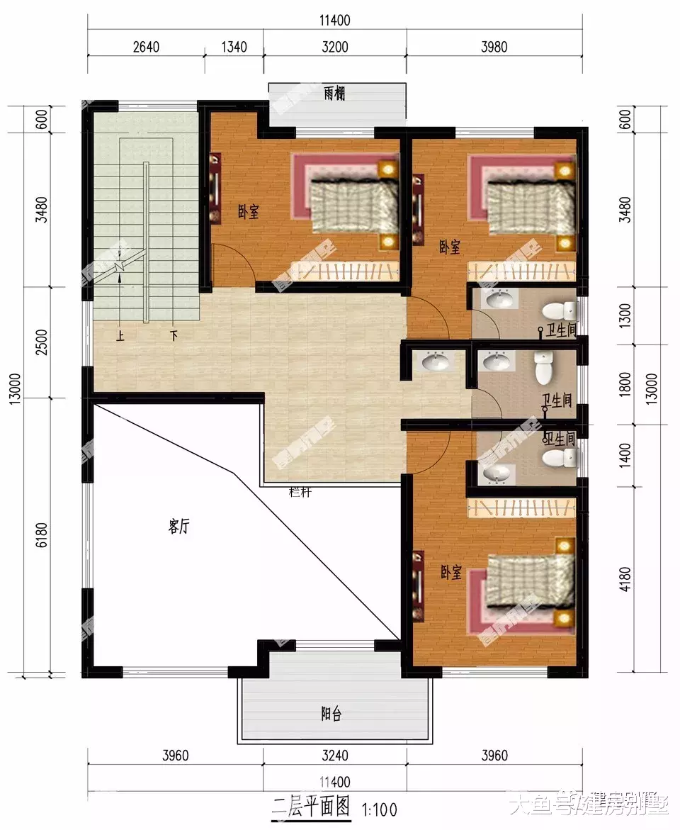 回老家建栋欧式风格别墅，造价30多万，时尚不会过时