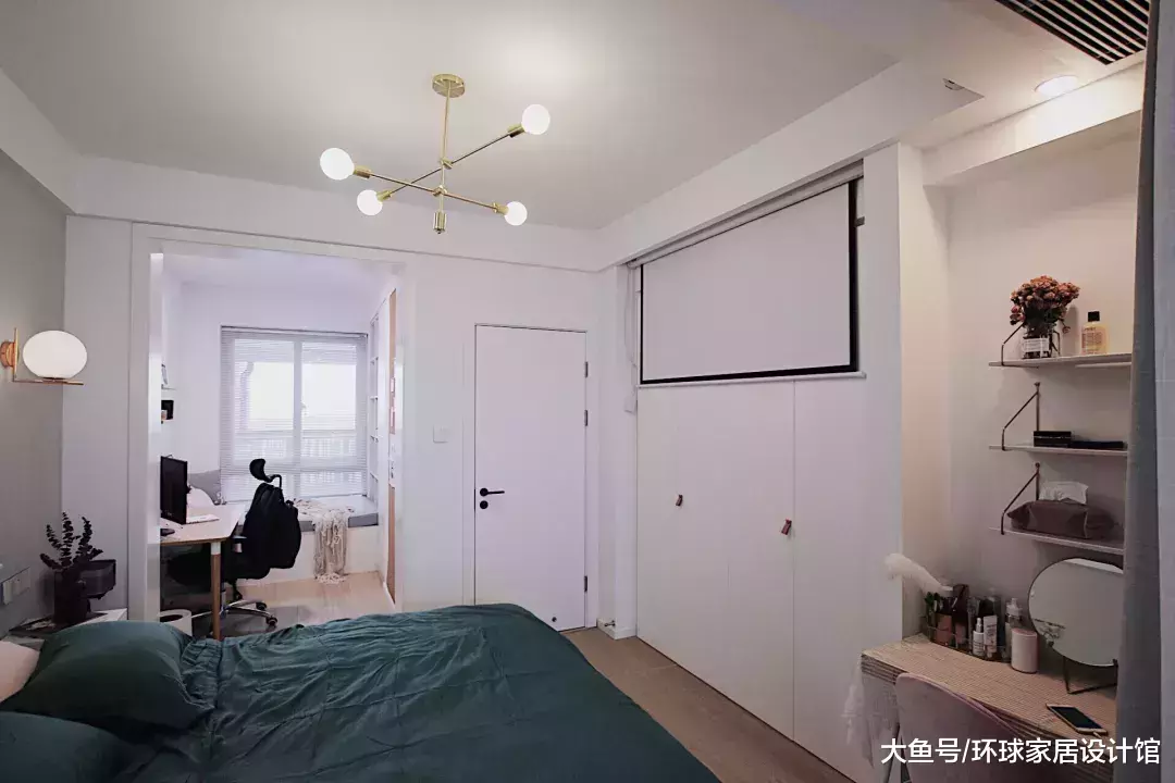 70㎡二房小戶型，8W打造文藝北歐風，收納爆棚！