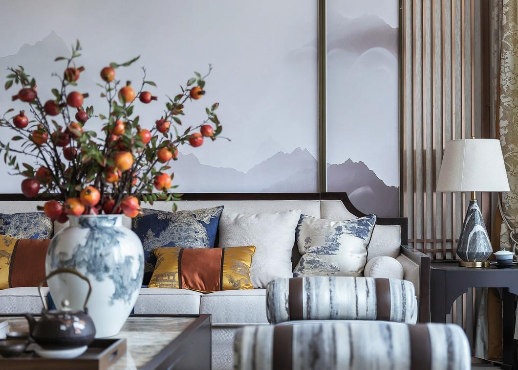 河南三层独栋别墅设计，新中式风格，雅奢东方大美之美