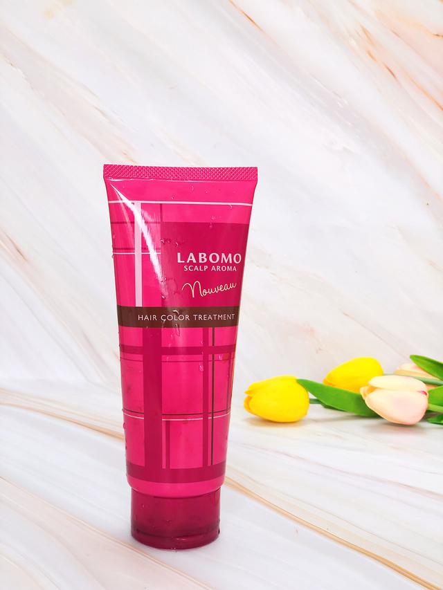 火爆日本ins的遮白发染发单品！日本labomo染发护发素