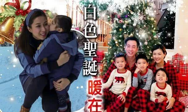锺嘉欣圣诞获囡囡啜爆 陈茵媺家庭装晒幸福