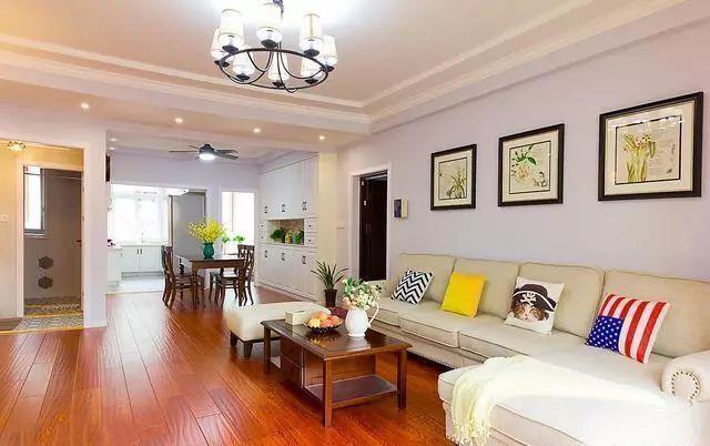 为省钱不做吊顶和造型，全屋硬装就5万，石膏线电视墙被疯狂点赞