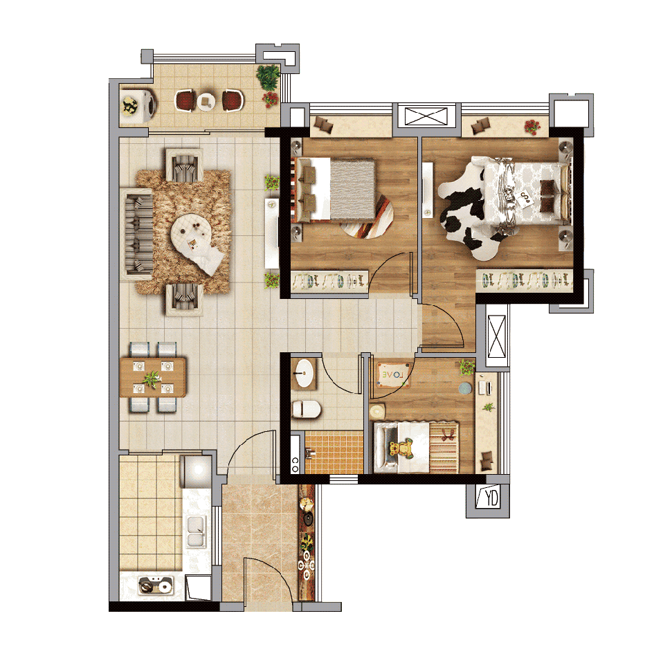 南北有窗户就是南北通透户型？别犯傻了，这些雷区买房前要注意