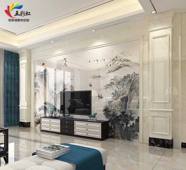 光中有影，岁月有你，9款微晶石电视背景墙设计造型！