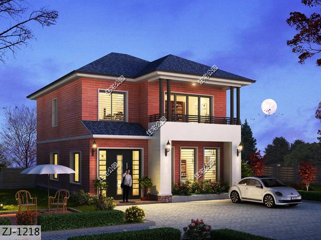 占地9×12米造价25万，这才是农村别墅该有的样子，心动不？