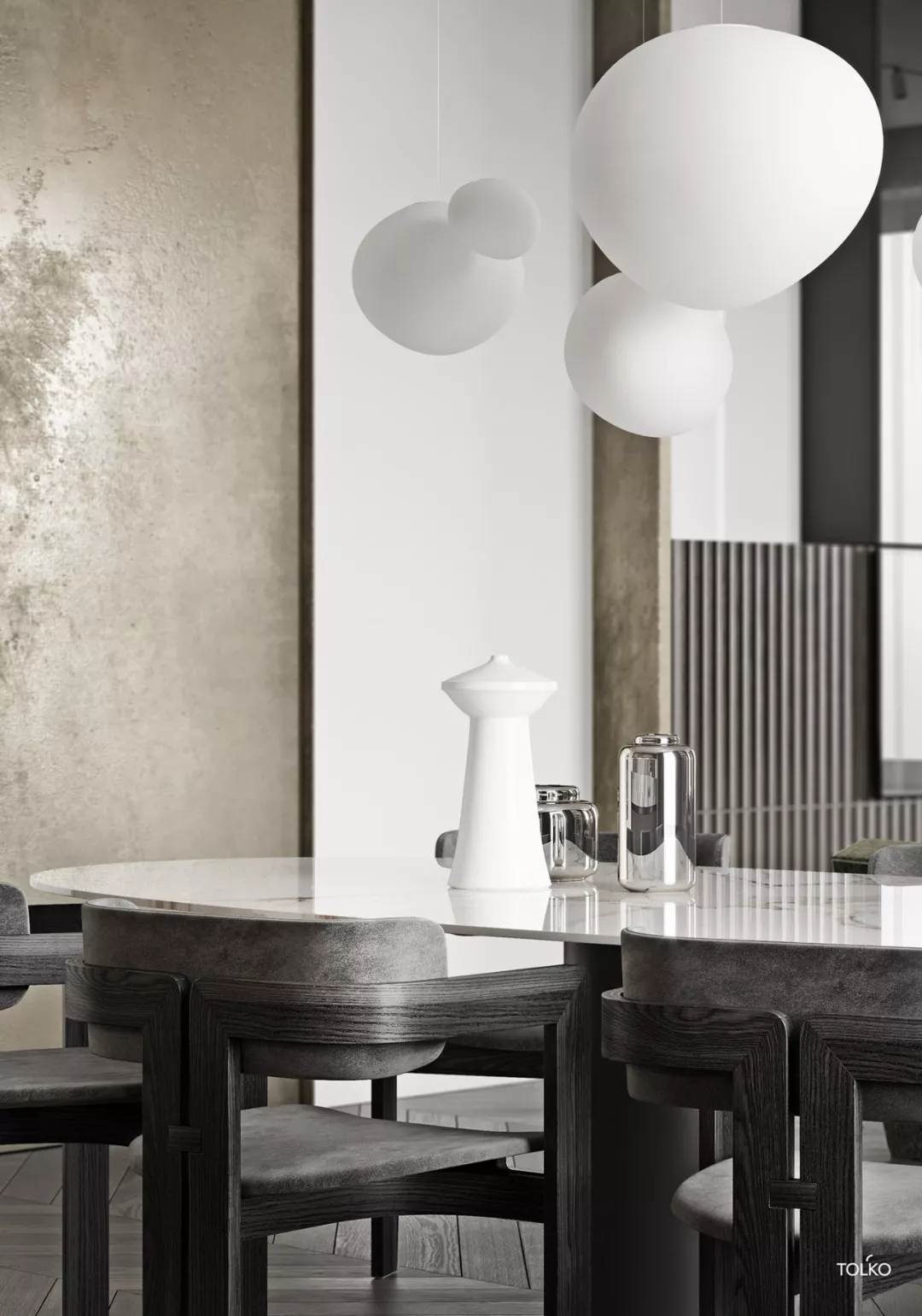 4 个现代简约风设计，这效果图太优秀了！