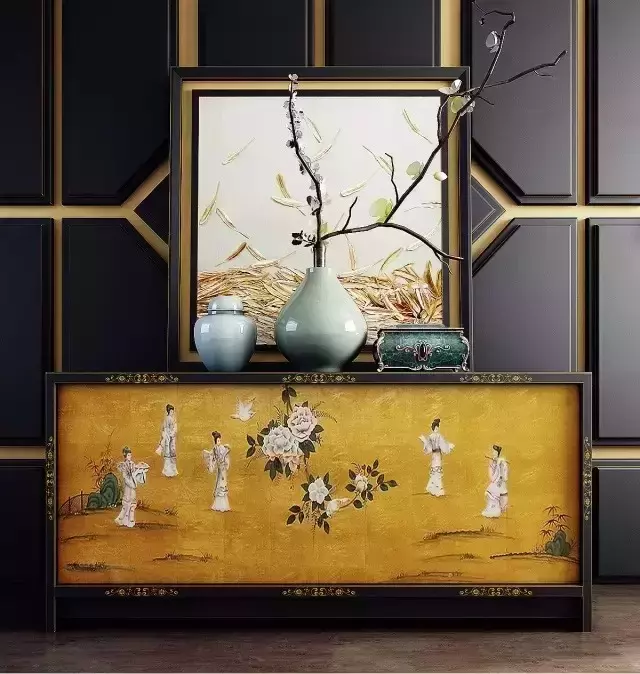 中式玄關，點睛之彩！