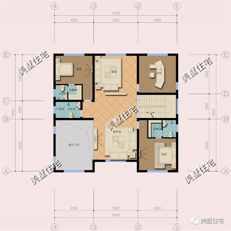 5款造型相似的新中式别墅，布局不同各有韵味，你喜欢吗？