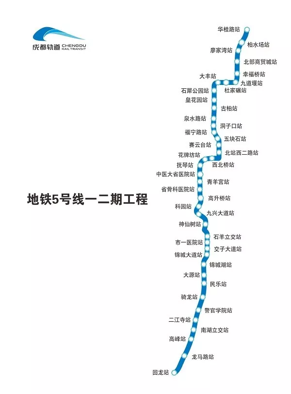 成都在建地铁信息汇总（线路图＋概况＋最新进度）