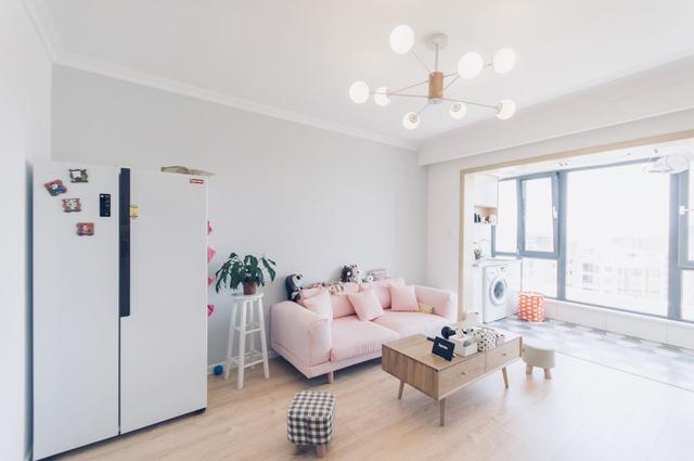 原木清新风的新房终于装修好了，很简约的装修，没花很多钱