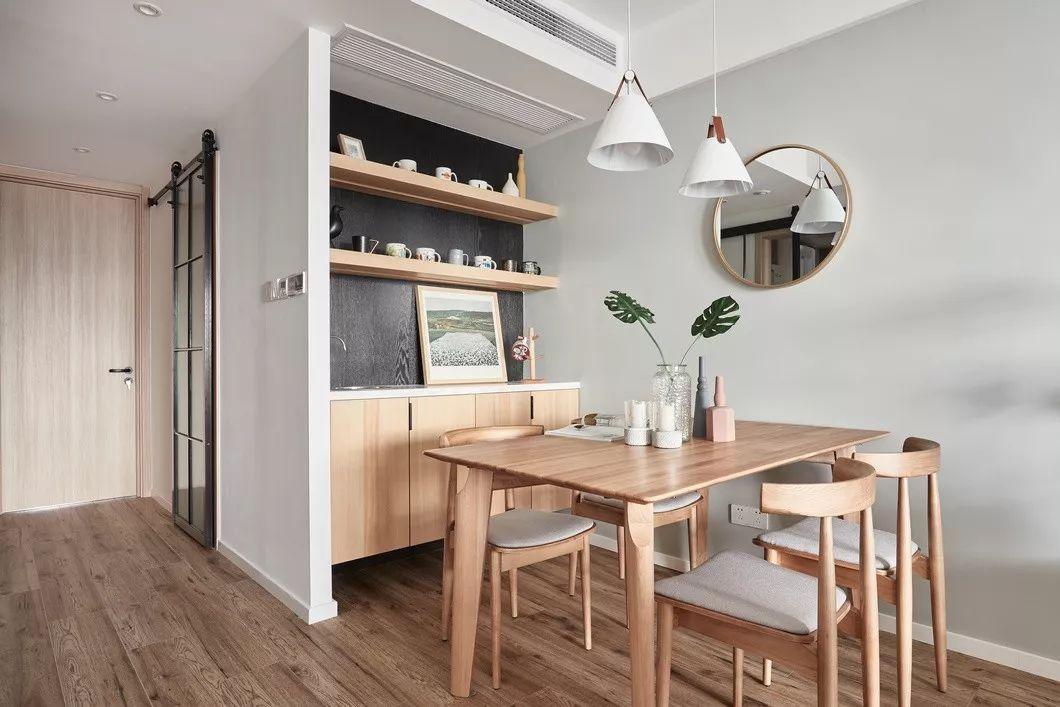 簡約但不俗氣的北歐兩居室，清爽又溫馨！