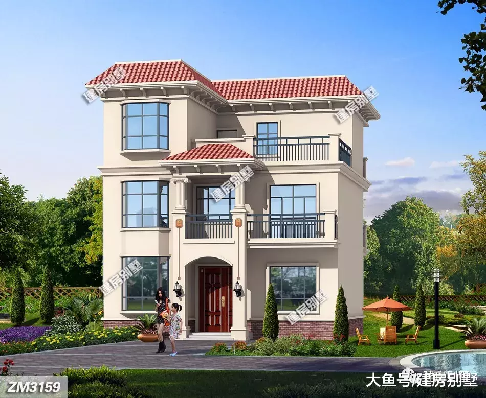 3栋建在广东农村的别墅，老家盖栋小洋楼，生活更美好