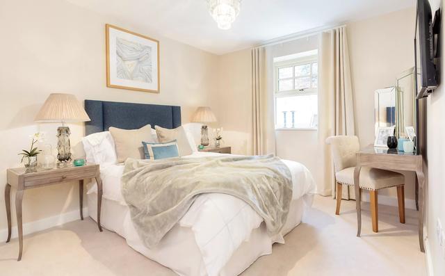 超迷人的主卧室效果图，我怎么就错过了，这么美！