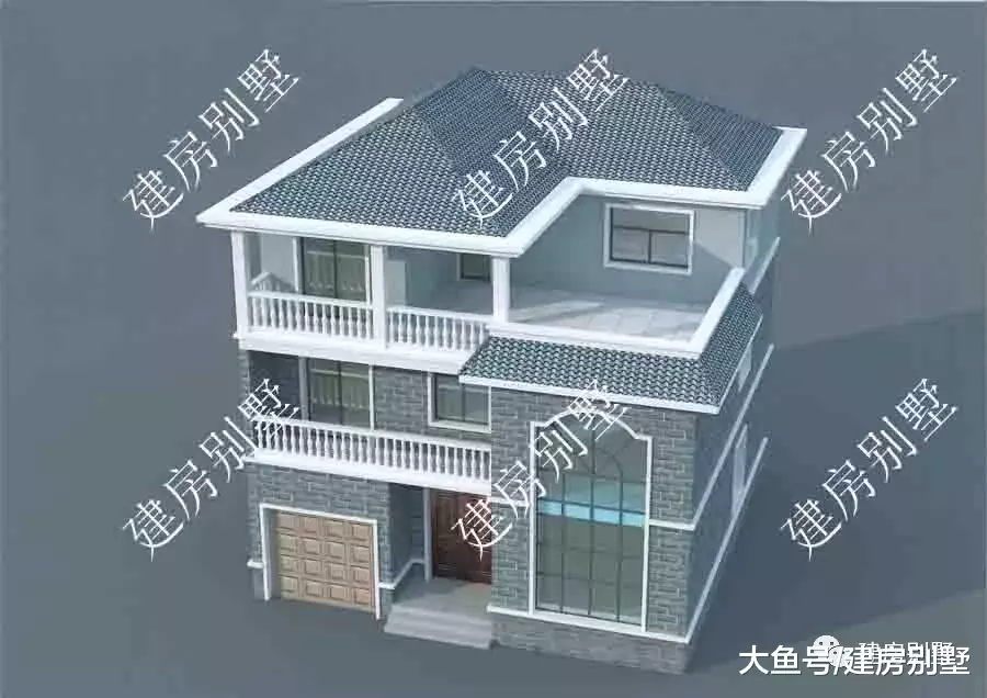 不得不爱的两栋农村自建房，第一栋设计很让人服气，大气实用