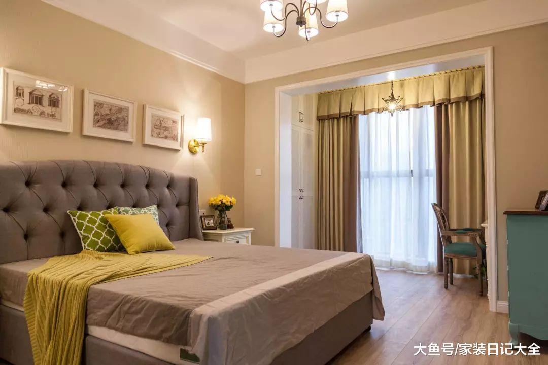 120㎡简约美式风, 配色清新靓丽, 整体温馨舒适, 晒晒!