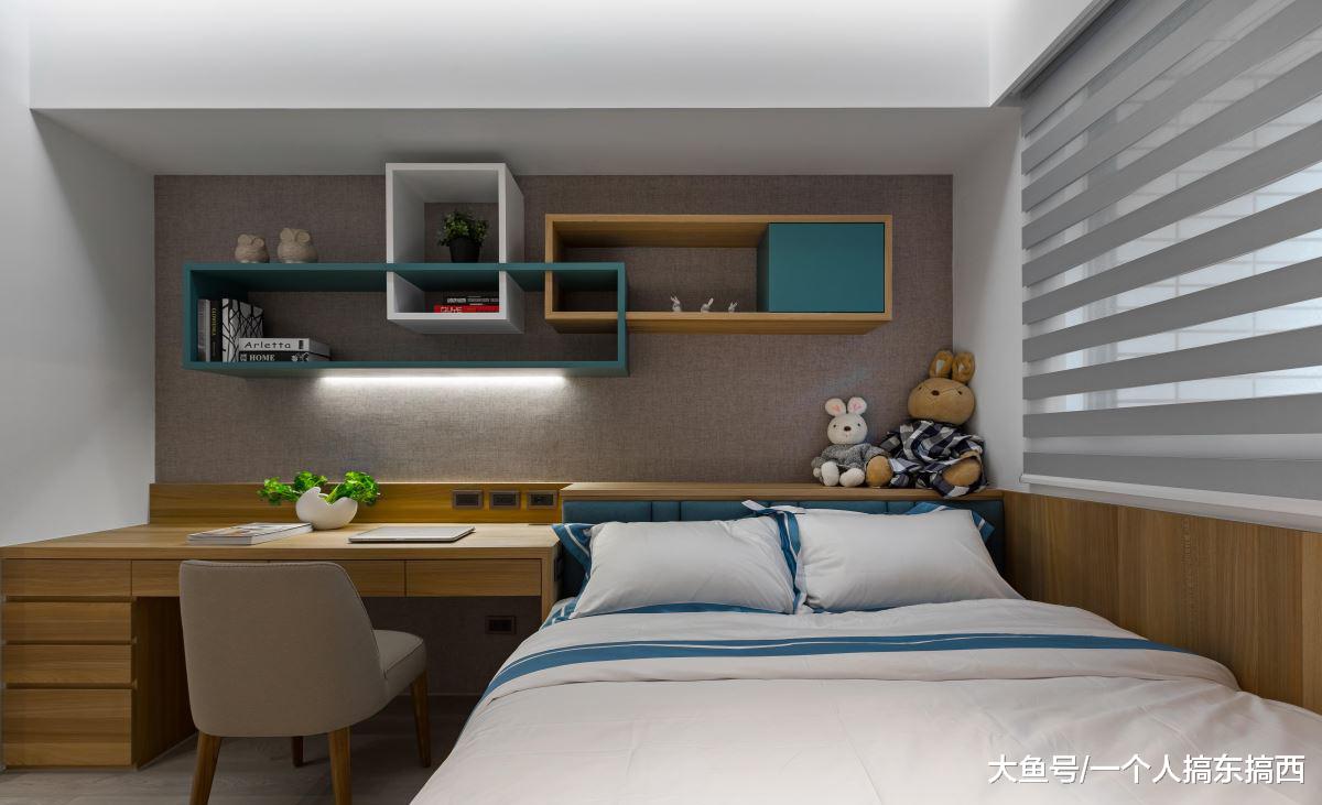 120m2现代北欧风这样装，专门打造的柜子挺不错的