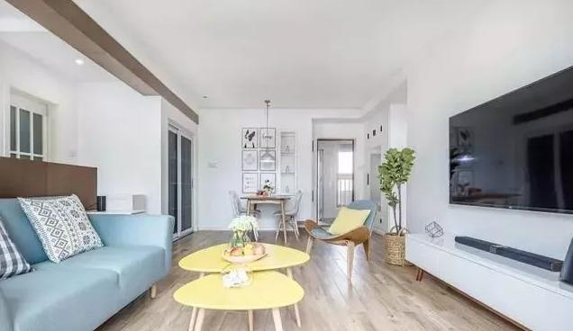 89平米北欧风格两居，宽敞舒适，只要10万