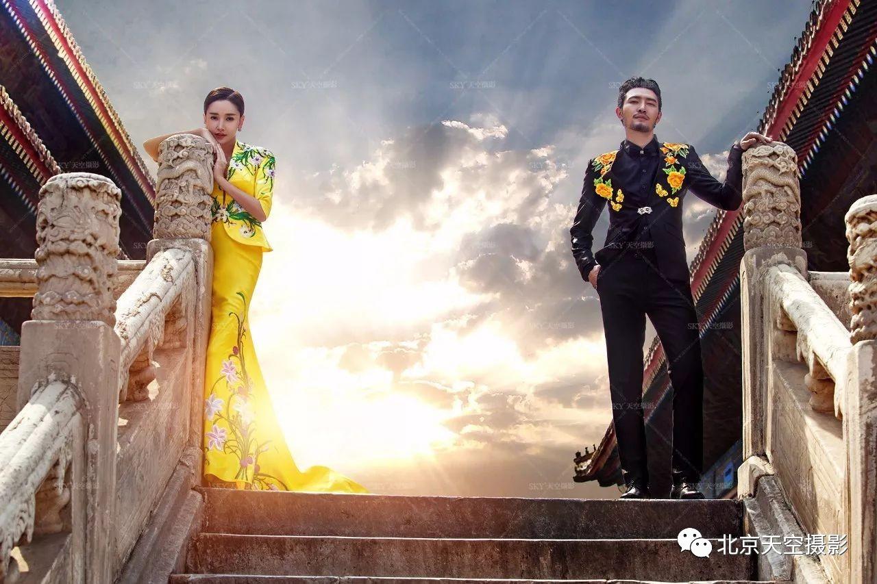 什么样的婚纱照拍摄技巧才能驾驭得了中国的古建筑-太庙