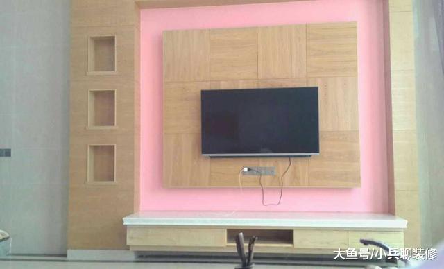 婆家农村别墅花了100万，哪里都好，就是电视墙太丢人了！