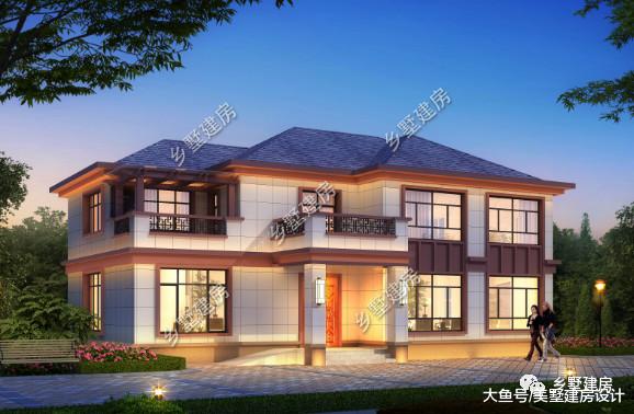 二层新中式小楼，更加坚定，回家乡建别墅的心！