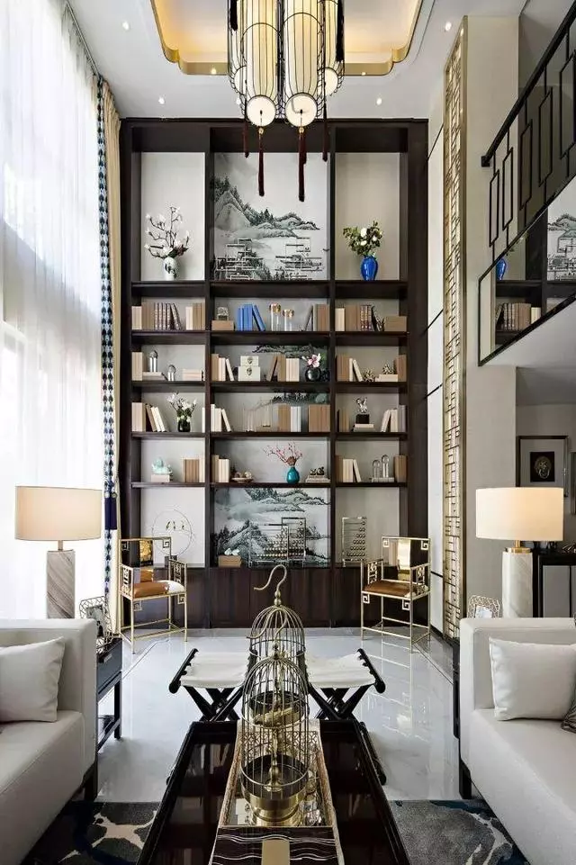 有一种客厅设计，叫新中式，让你仿佛进入到另一个世界！