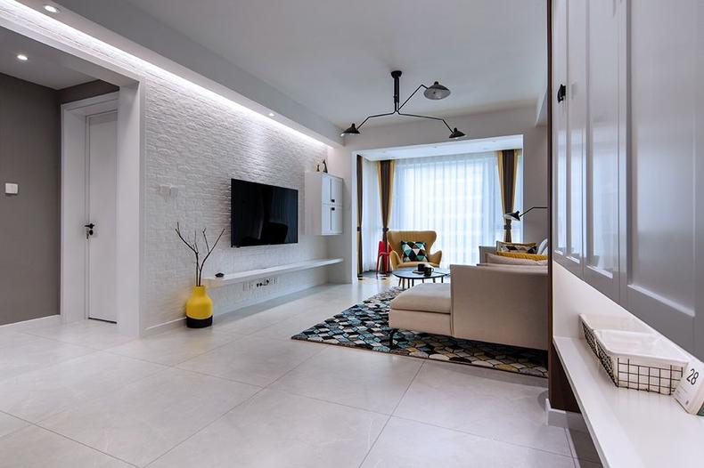 120㎡复古与现代结合，打造时尚三居