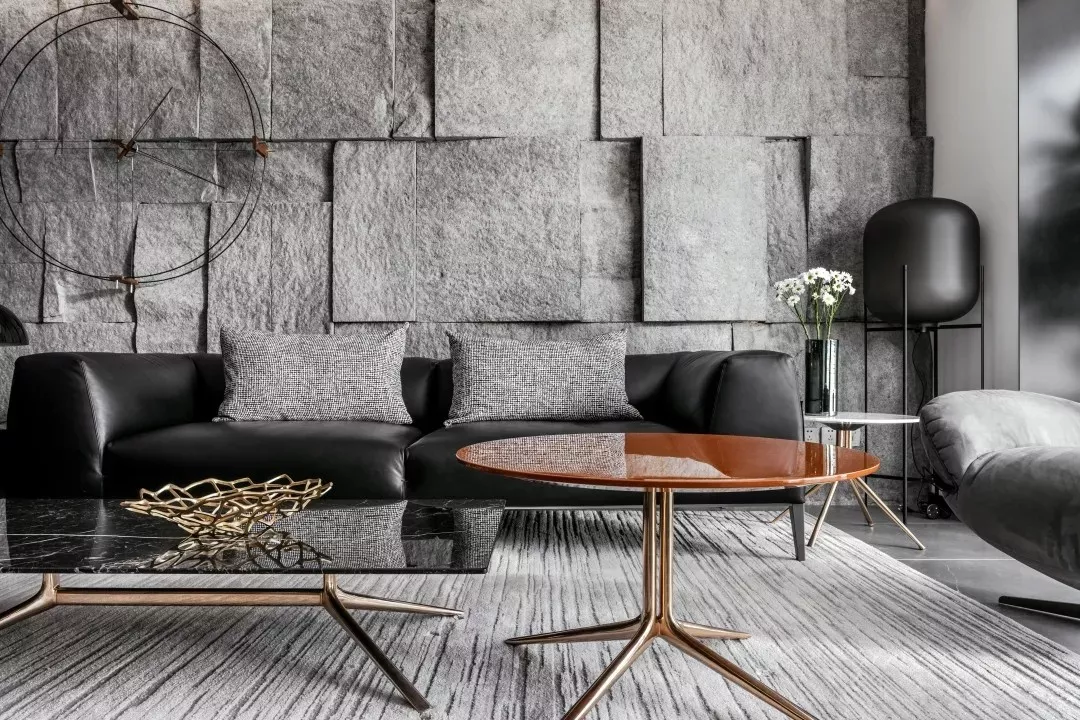 沉稳风私宅，把真正的巨石搬进家里！