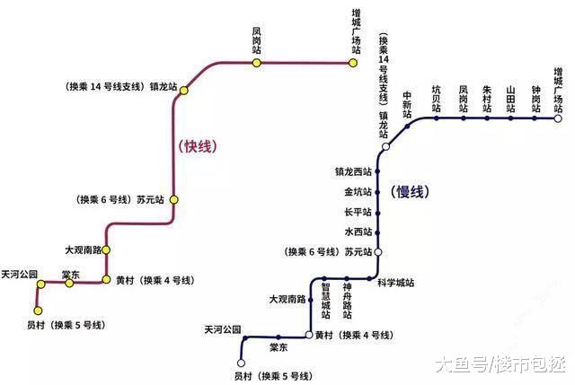 曝！21号线正式加入广州地铁路网图，13条地铁通车时间曝光