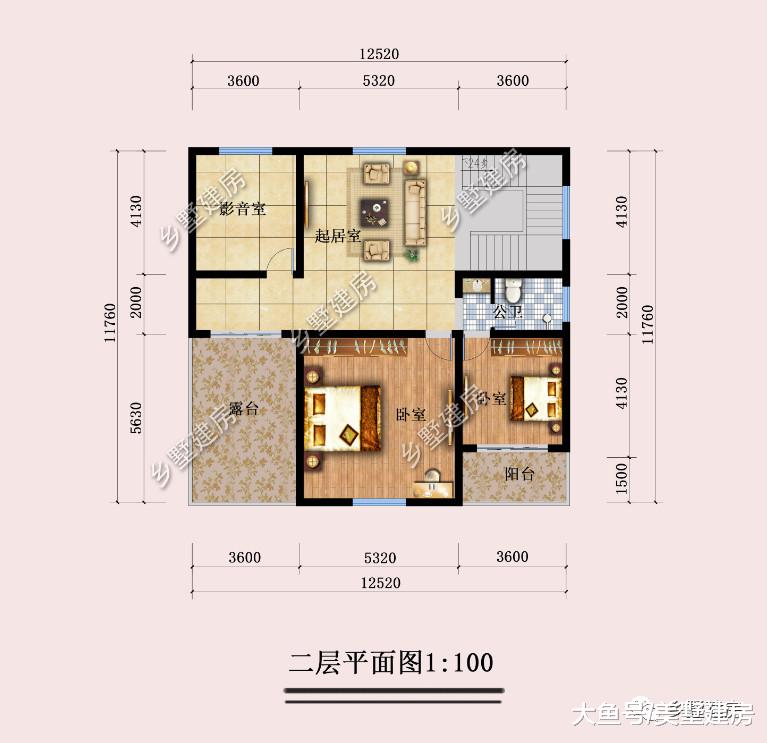 这样舒适的二层自建房，一眼就有家的感觉，喜欢就赶快收藏吧！