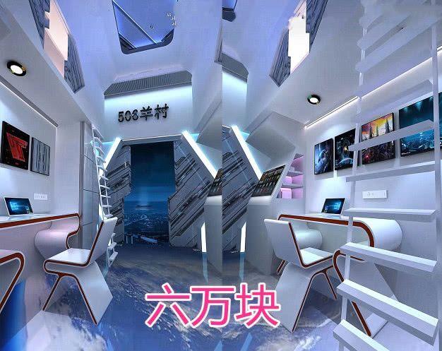 大学宿舍，600元的和6000的差太多，看到六万块的：没法比