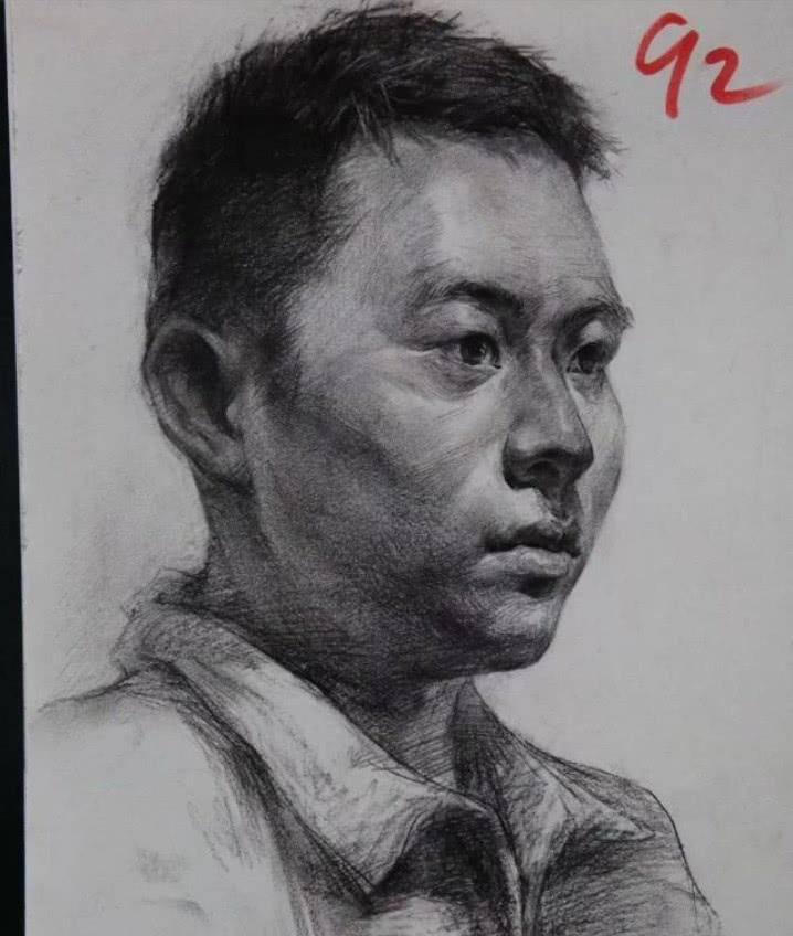 美术生“素描大神”试卷，仅1分的差距，一般人真看不明白！