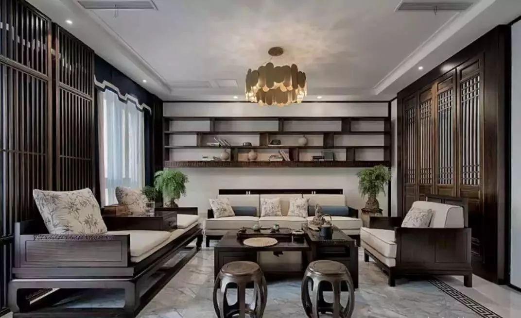 客厅铺地砖, 加圈波打线, 提升档次感!