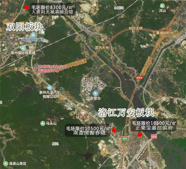 从8300到19036元/㎡！泉州市各区域房价走向速览，目前万元以下房源还有，了解区域之间相差之处！