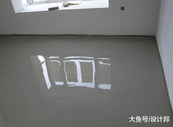 新房用自流平装修地面了，美观实用，关键还省钱