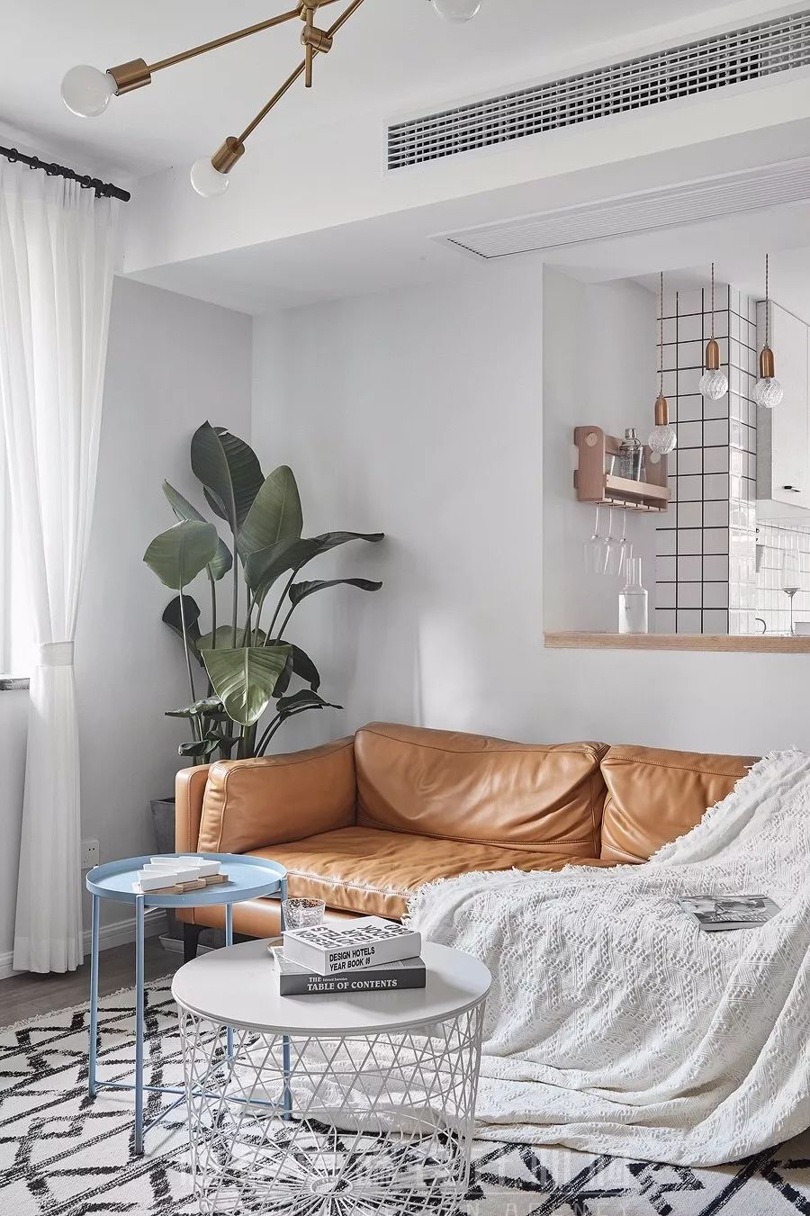 摆上驼色沙发，客厅都美开了花！