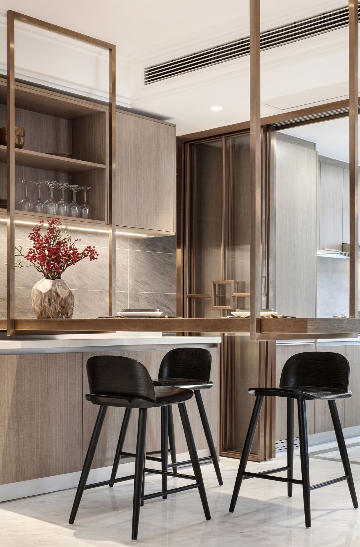 无锡226平米别墅样板房实景图——越简单越奢华