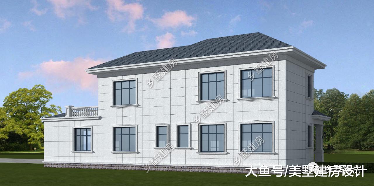 18X8米农村别墅，建舒适之居，过理想生活，半卷闲书一壶茶！